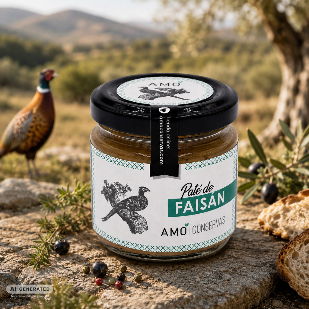 Paté de Faisán - handgemachte Delikatesse von Amó Conservas