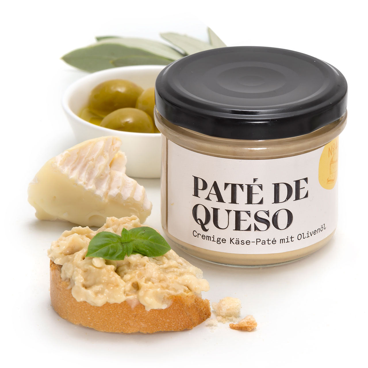 Paté de Queso - Cremige Käse-Paté mit Olivenöl