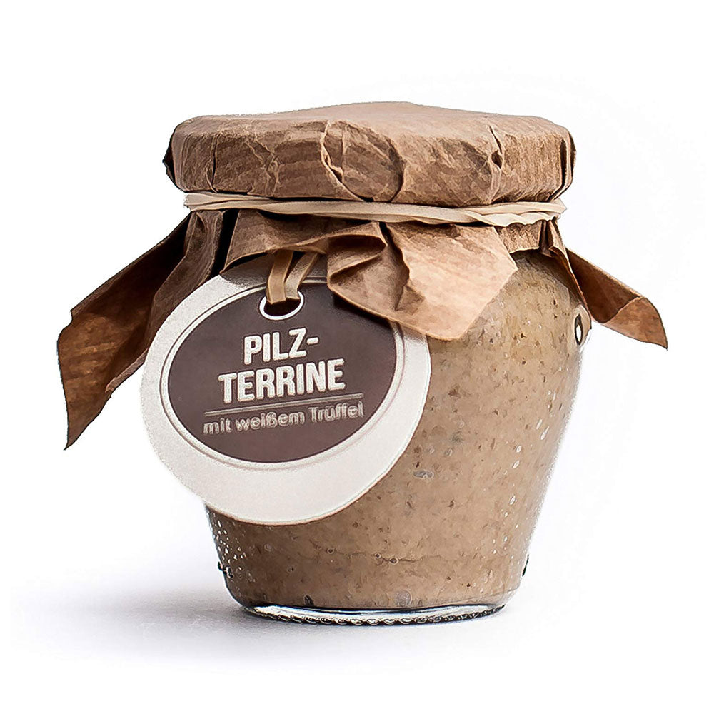 Paté de Setas con Trufa blanca | Streichzarte Pilz-Terrine mit weißem Trüffel