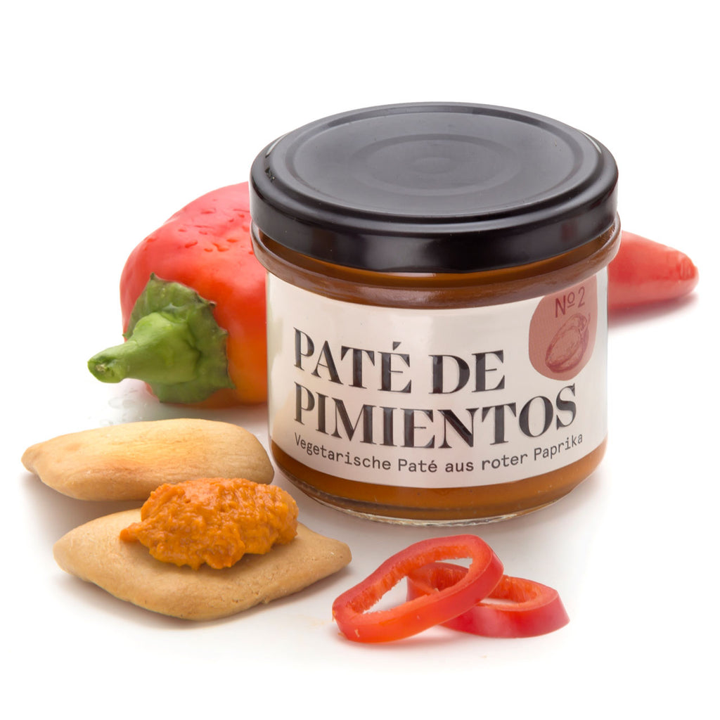 Paté de Pimientos del Piquillo - Vegetarische Paté aus roter Paprika