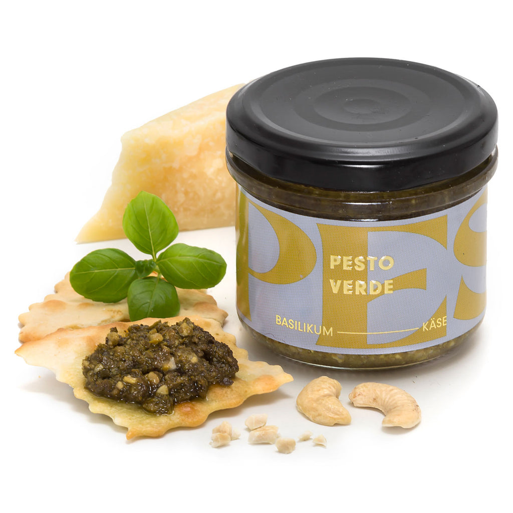 Pesto Verde - Hausgemachtes Basilikumpesto mit Parmesankäse