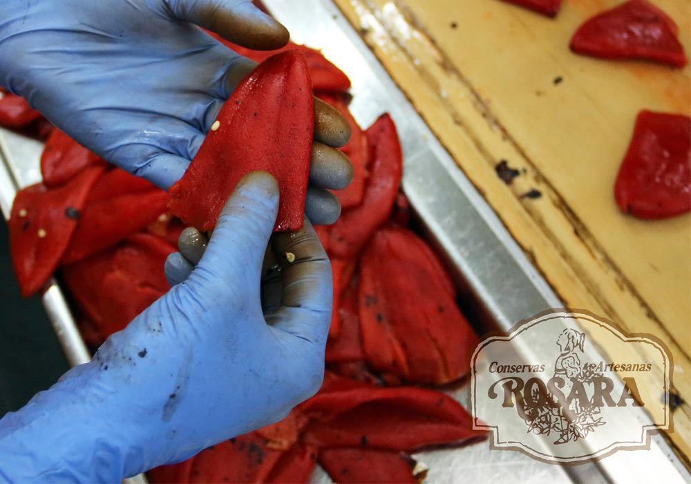 Pimientos del Piquillo confitado – Paprika in Rotwein und Rohrzucker eingekocht