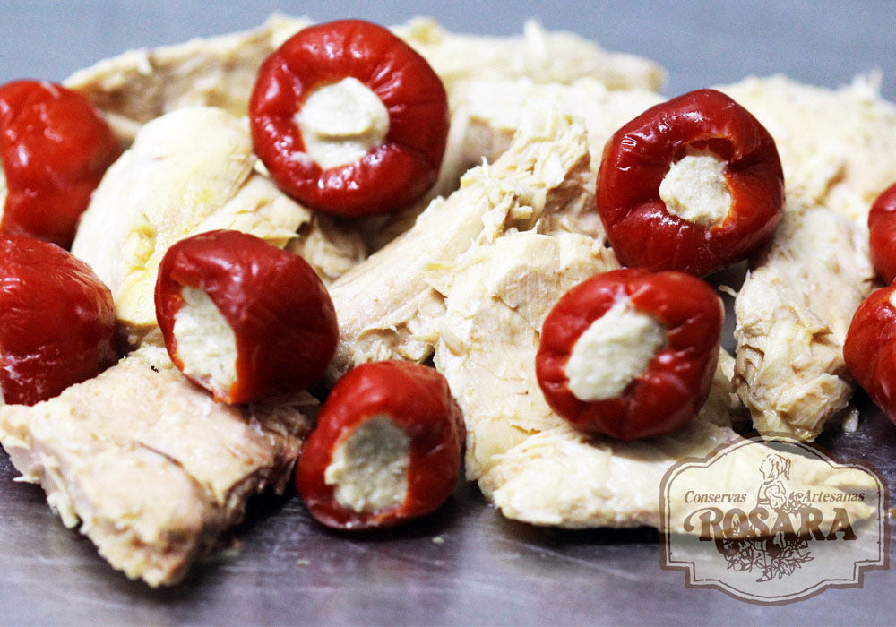 Pimiento cherry Bonito del Norte - Mini-Paprika gefüllt mit Thunfisch