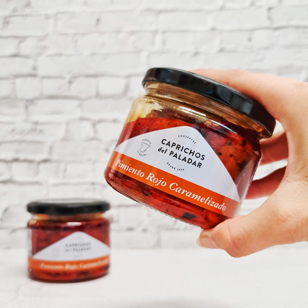 Pimientos caramelizados - Karamellisierte Rote Paprikastreifen
