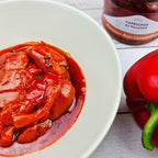 Pimientos caramelizados - Karamellisierte Rote Paprikastreifen