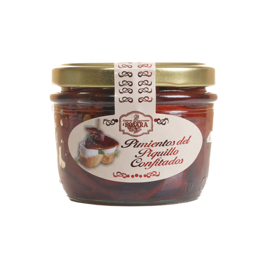 Pimientos del Piquillo confitado – Paprika in Rotwein und Rohrzucker eingekocht