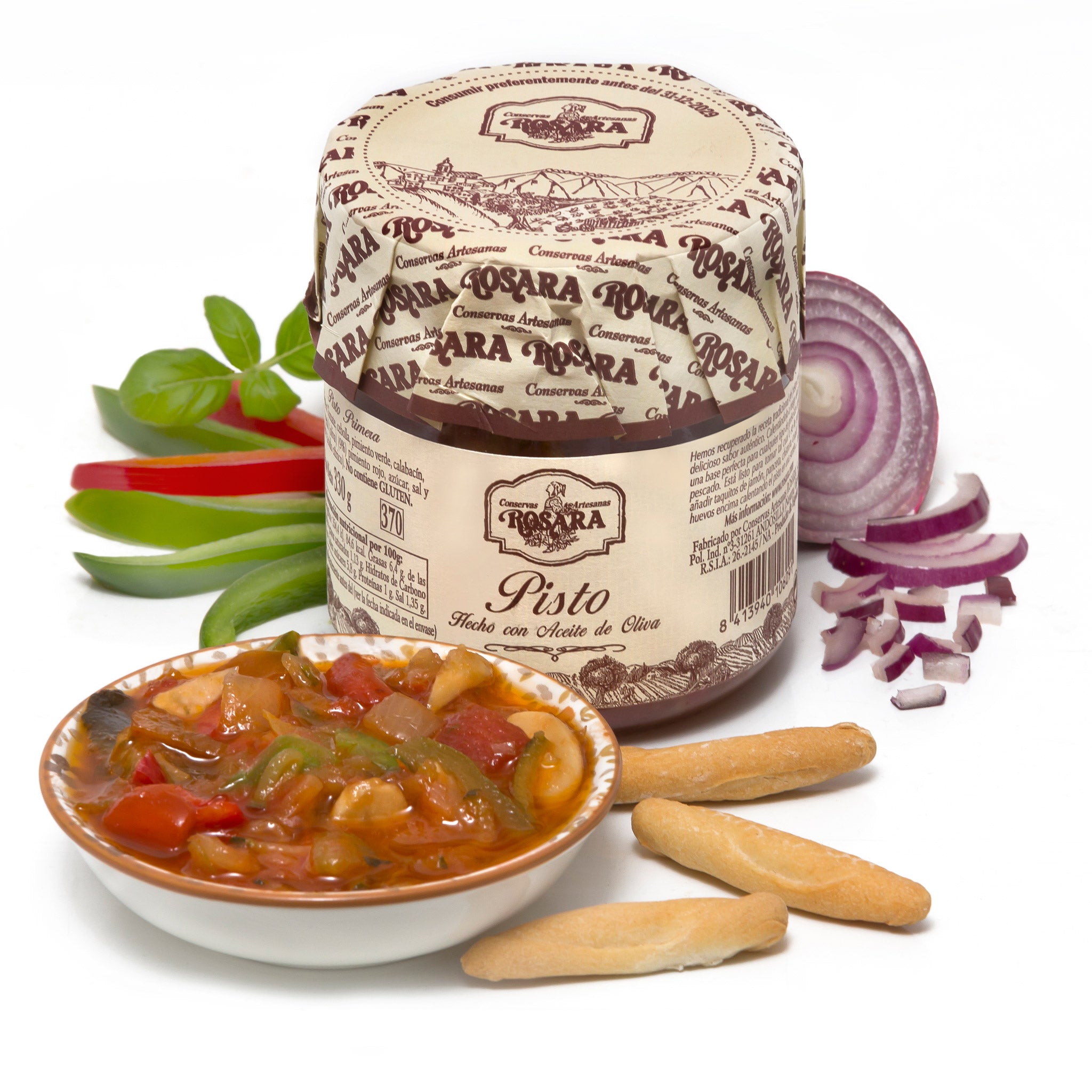 Pisto Artesano - Hausgemachtes Pisto de Verduras Gemüse-Ratatouille