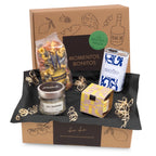 LA MEDITERRÁNEA – Geschenkbox mit Olivenöl, Kräutersalz & Pasta | 4-teilig | Spanien