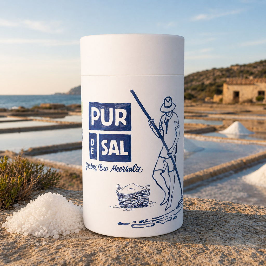 PUR DE SAL - Grobes Meersalz aus Es Trenc Mallorca