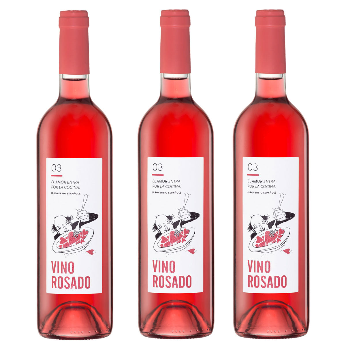 Hausweinpaket 3 - Rosado (3 Flaschen)