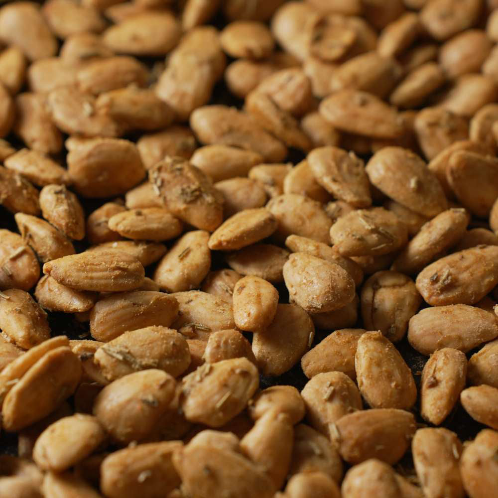 Mandeln aus Spanien - Mit Rosmarin und nativem Olivenöl Extra