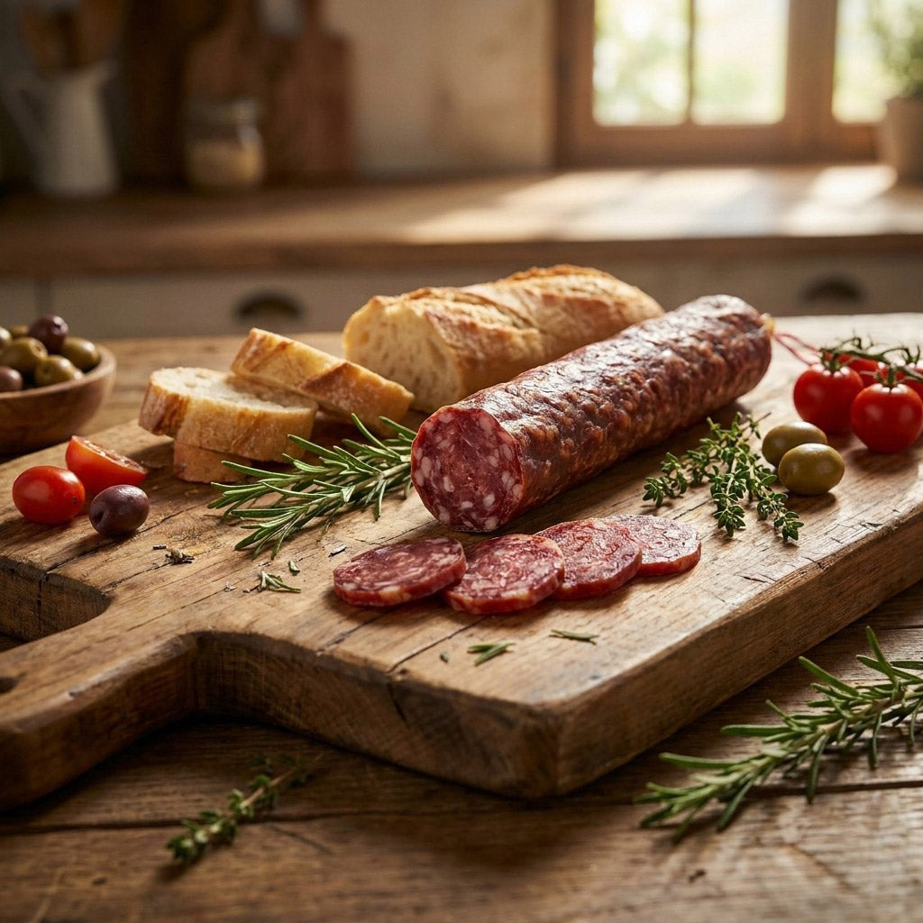 Salchichón Ibérico CANDELA - milde spanische Edelsalami