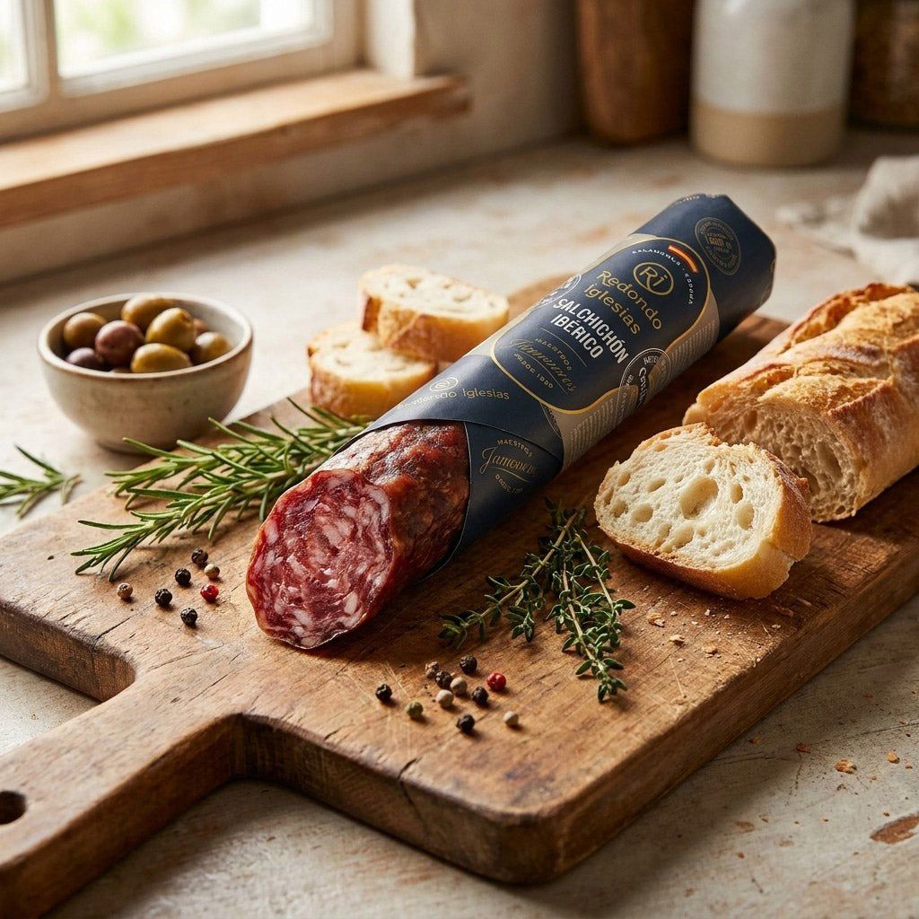 Salchichón Ibérico CANDELA - milde spanische Edelsalami