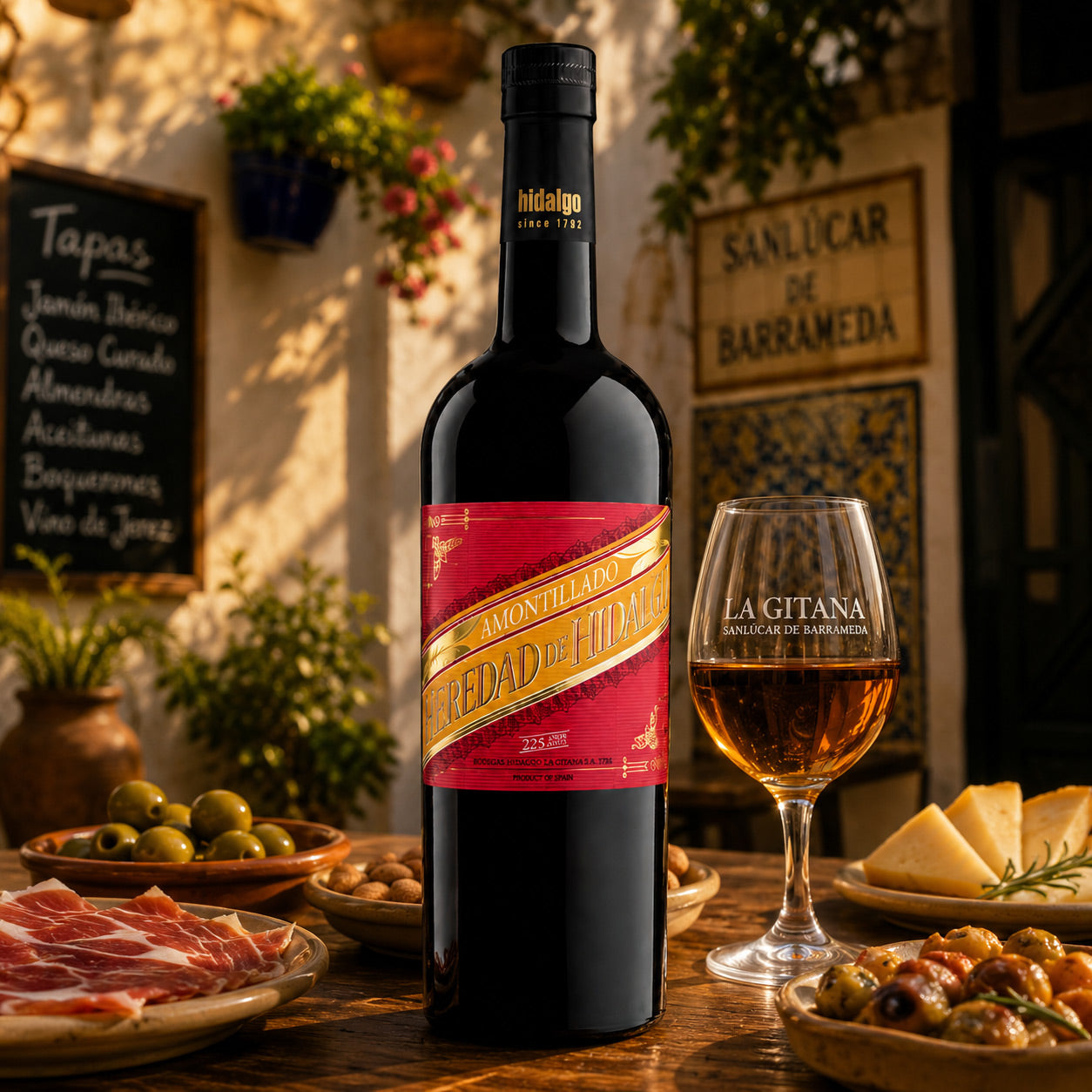Amontillado Sherry – Heredad de Hidalgo | 17% vol. | Spanien, Sanlúcar de Barrameda