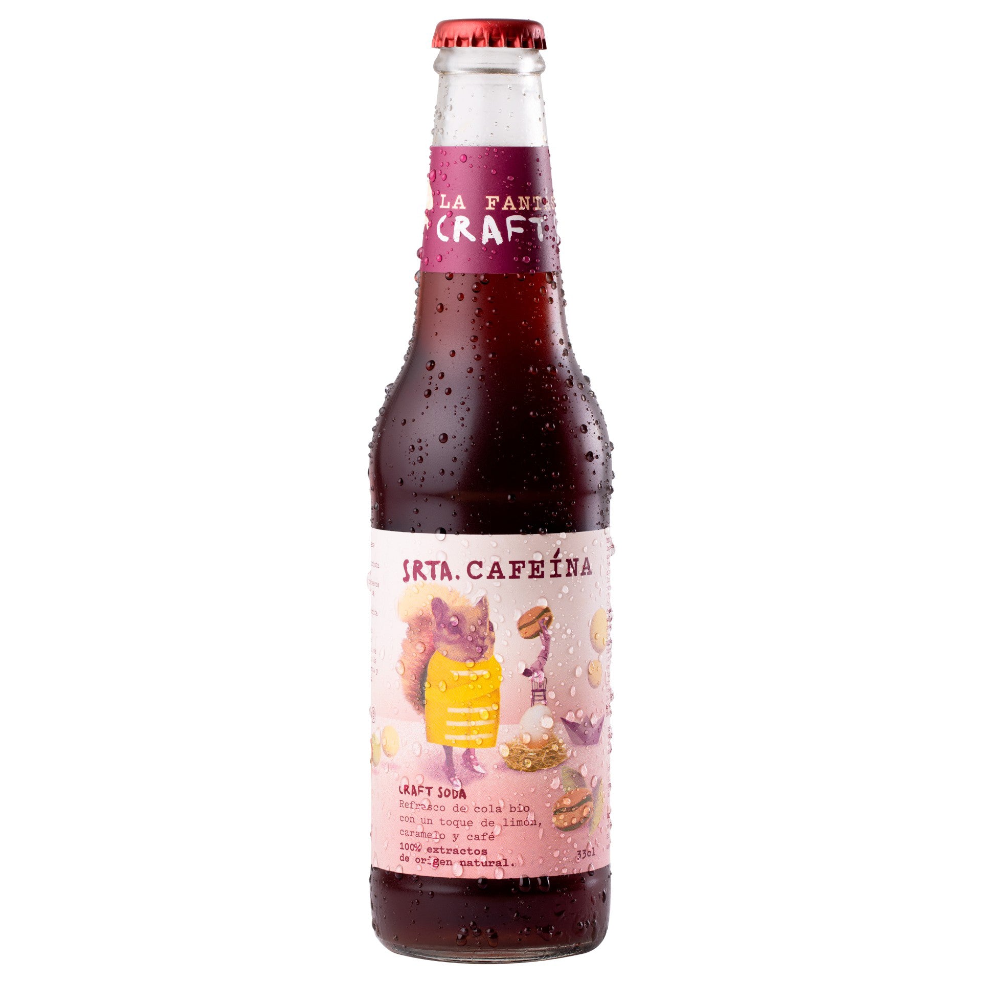 Señorita Cafeína - Craft Soda - Cola mit Zitrone, Karamell und Kaffee