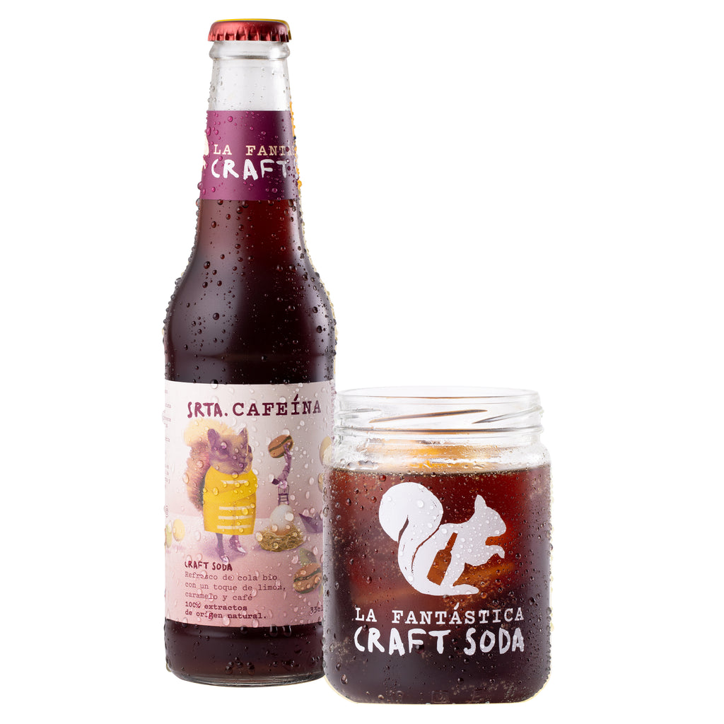 Señorita Cafeína - Craft Soda - Cola mit Zitrone, Karamell und Kaffee