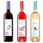 Hausweinpaket 4 - Tinto, Blanco, Rosado (3 Flaschen)