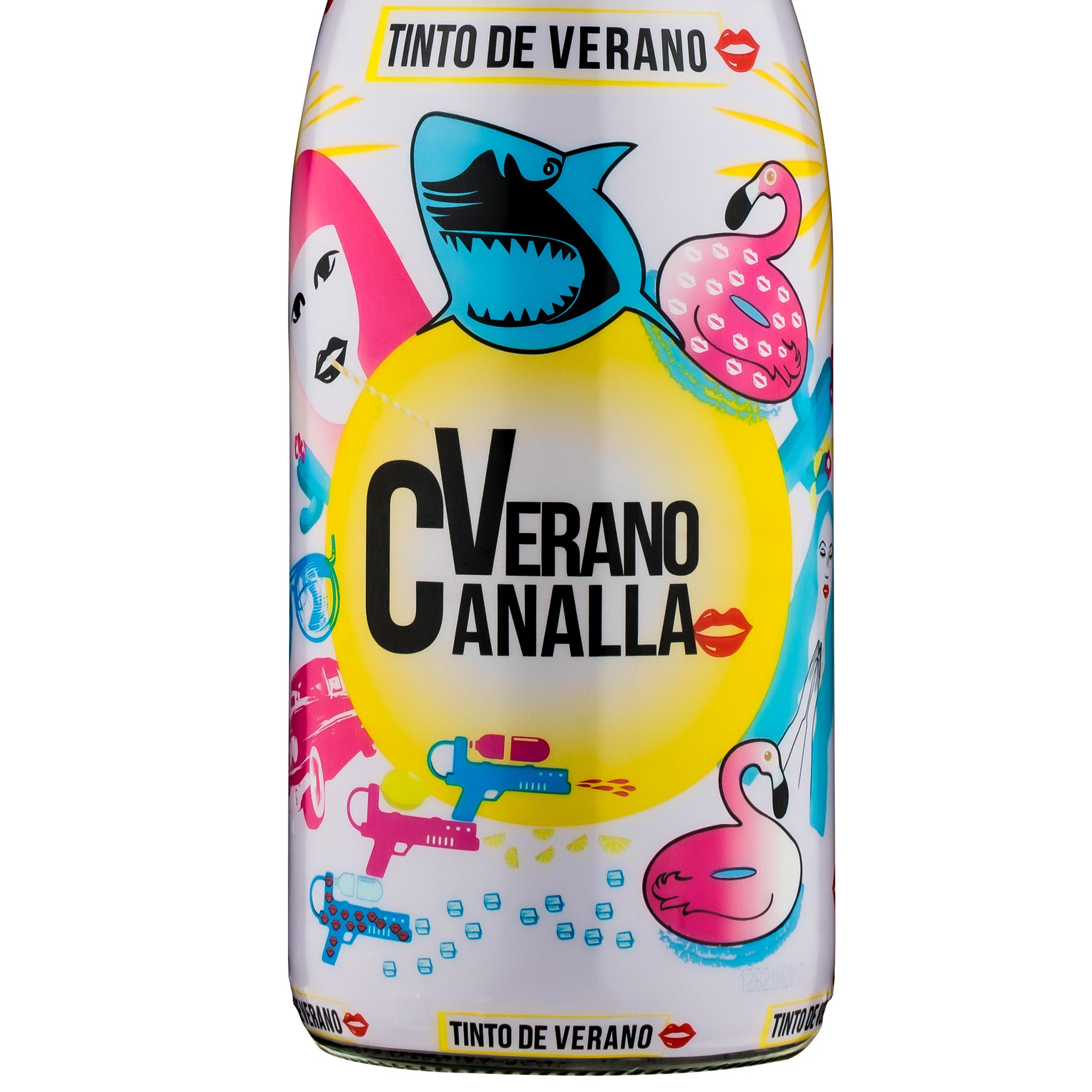 TINTO DE VERANO Canalla 750ml - Erfrischungsgetränk mit Bobal-Rotwein