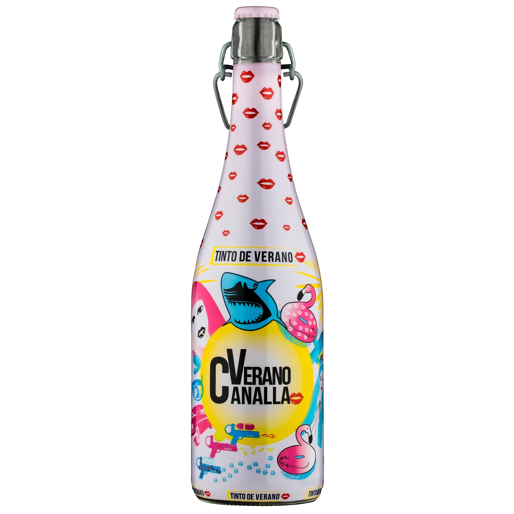 TINTO DE VERANO Canalla 750ml - Erfrischungsgetränk mit Bobal-Rotwein