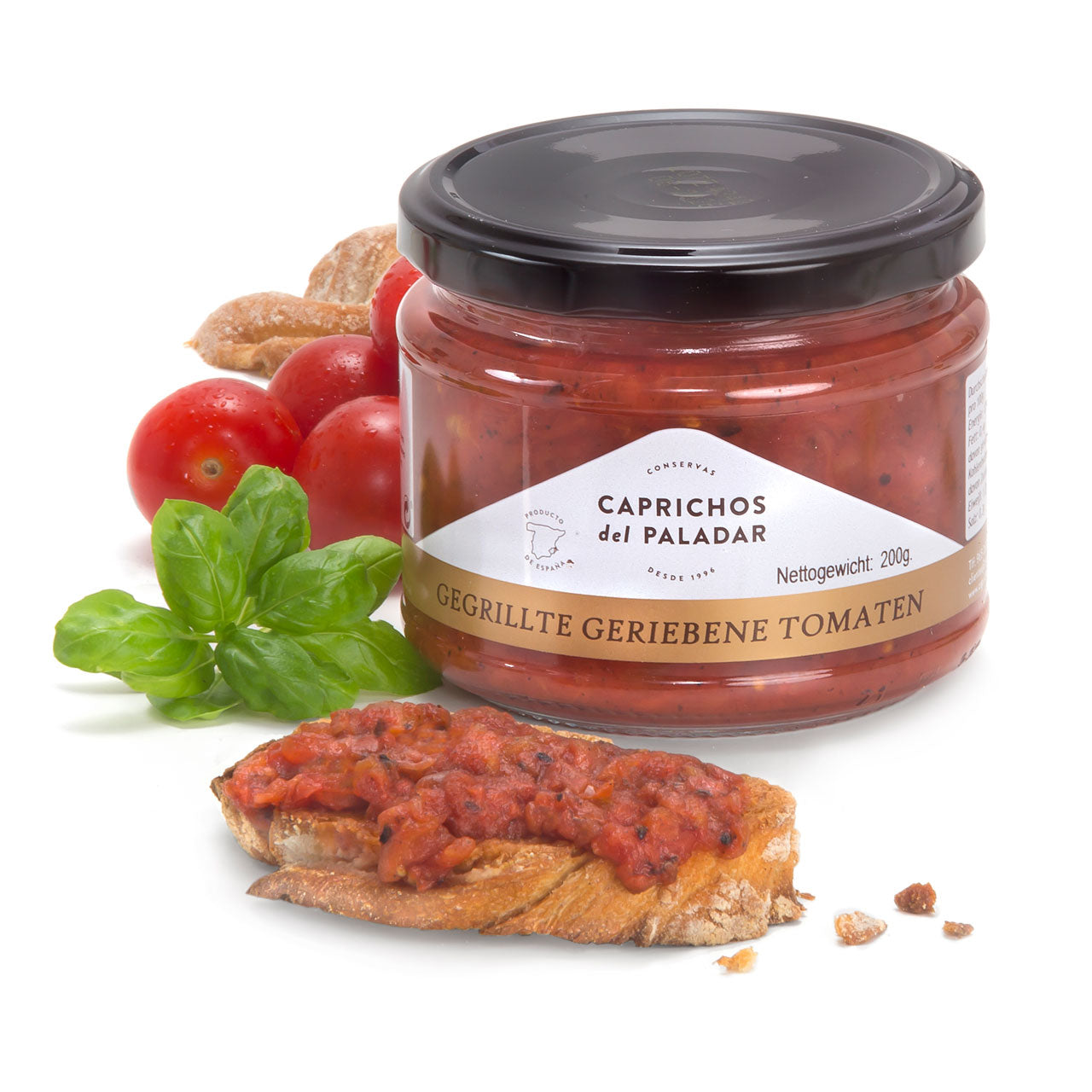 Tomate rallado - Gegrillte geriebene Tomate - Antipasti Caprichos del Paladar