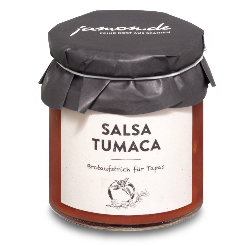 Salsa Tumaca - Tapas-Sauce Bruschetta mit Tomaten und Knoblauch