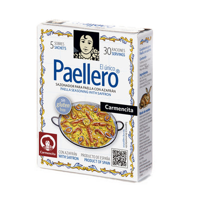 Paella Gewürzmischung mit Safran Carmencita (5 x 4g)