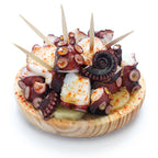 Pulpo a la Gallega - Oktopus mit Pimentón in Sonnenblumenöl