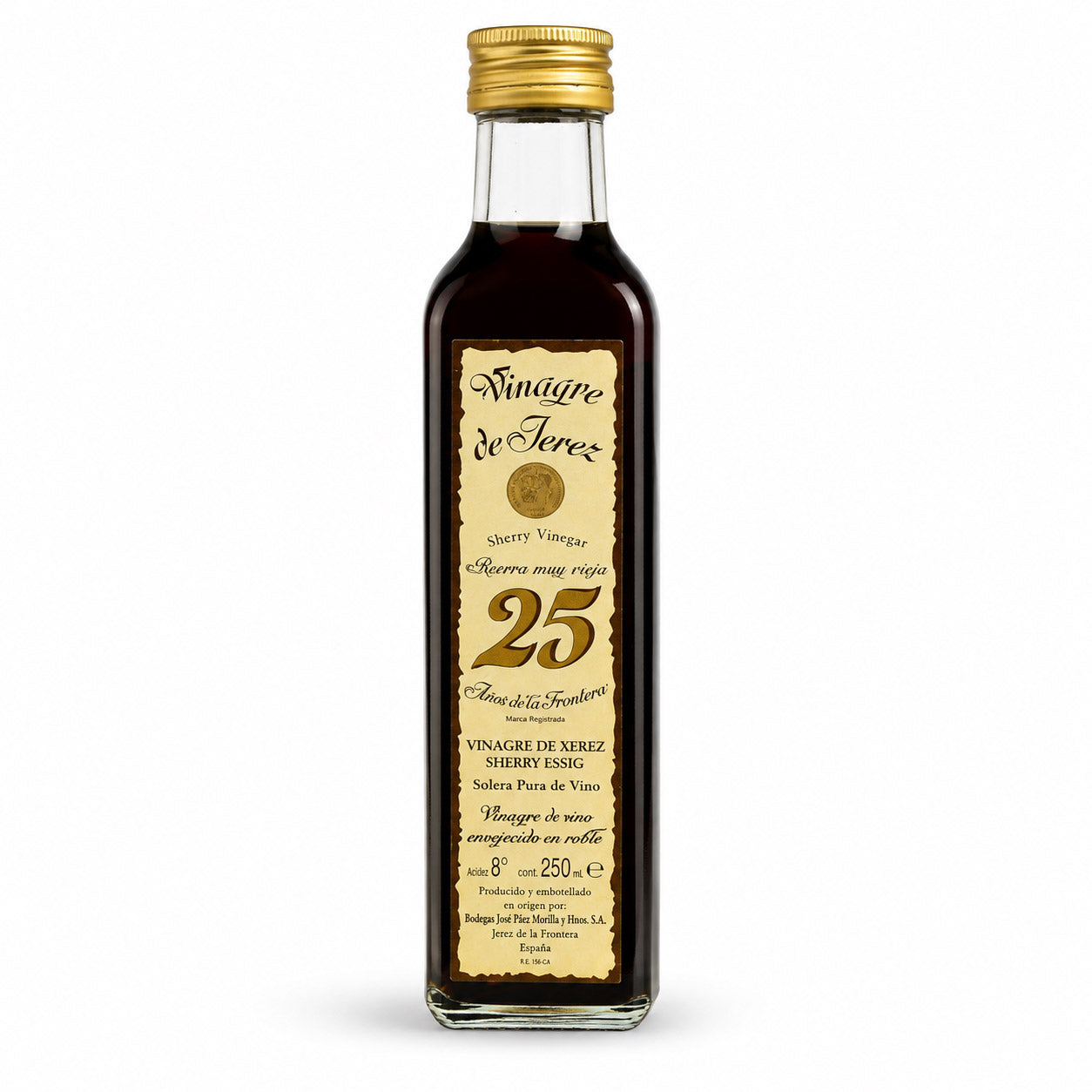 Sherry-Essig Reserva R25 – Vinagre de Jerez D.O.P. | Über 5 Jahre gereift | 250 ml