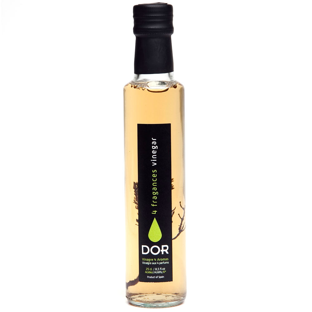 Weißweinessig 4 Aromas DOR mit Kräutern 250ml