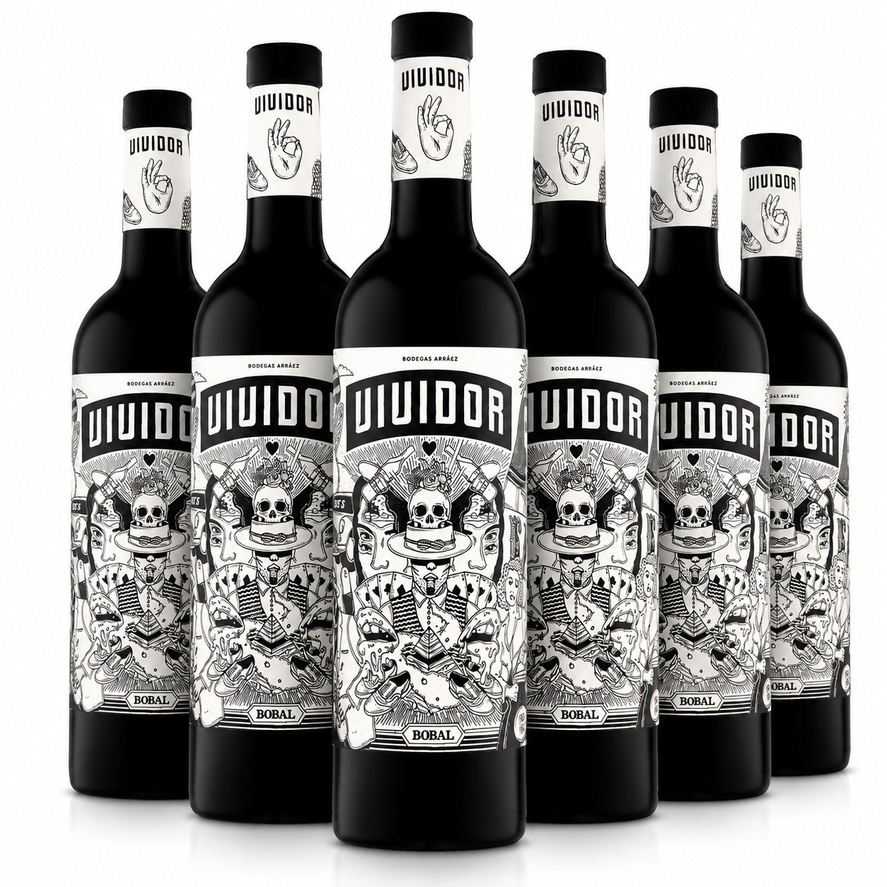 VIVIDOR Vino Tinto (6 Flaschen)