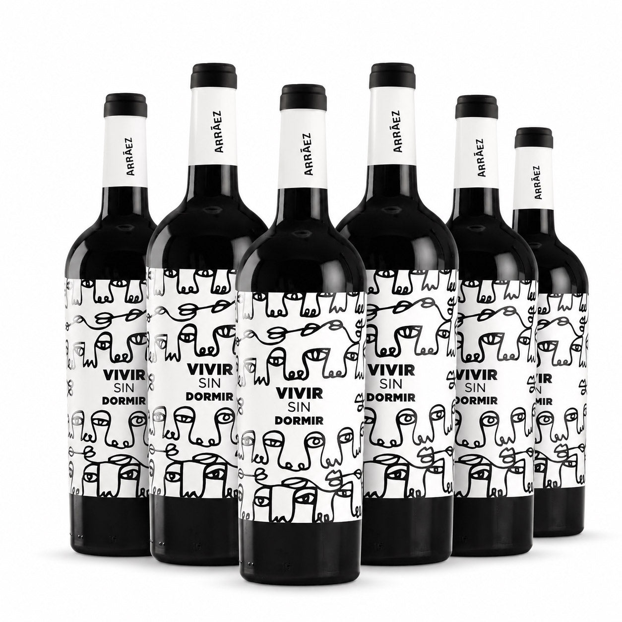 VIVIR SIN DORMIR Vino Tinto (6 Flaschen)