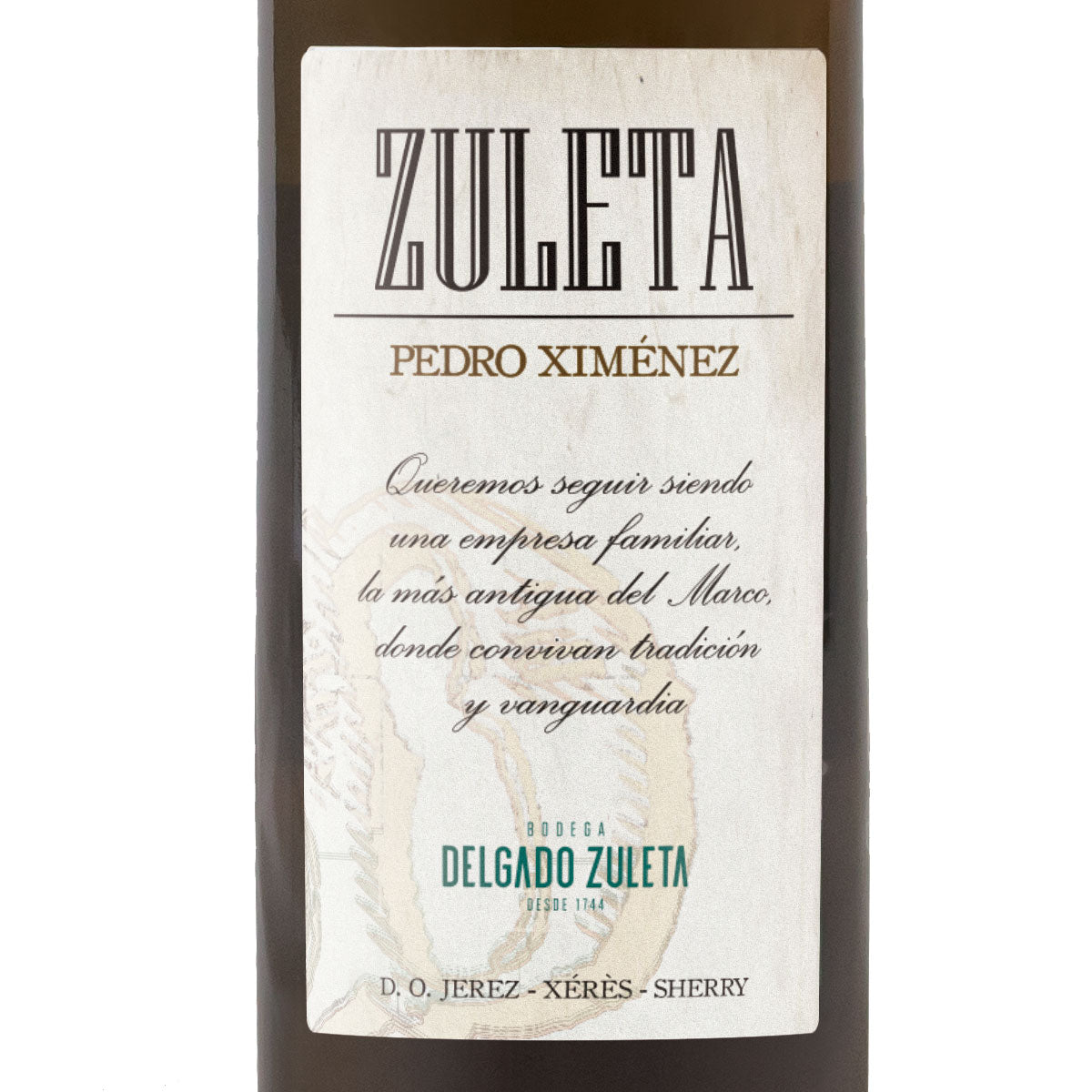 Sherry PEDRO XIMÉNEZ Delgado Zuleta Sanlúcar de Barrameda