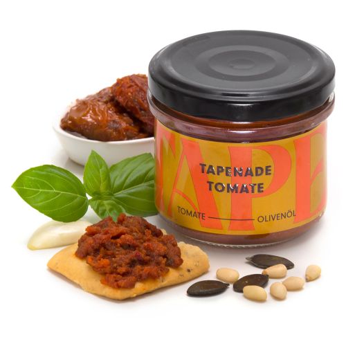 Tapenade Tomate Seco - Aus getrockneten Tomaten und nativem Olivenöl Extra 