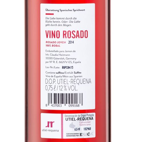 Hauswein Nr. 3 - Vino Rosado (1 Flasche) 